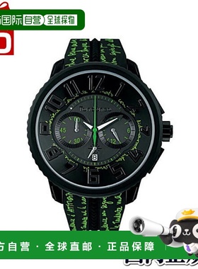 日本直邮TY046026 Tendence Gulliver Attitude 黑色男士手表