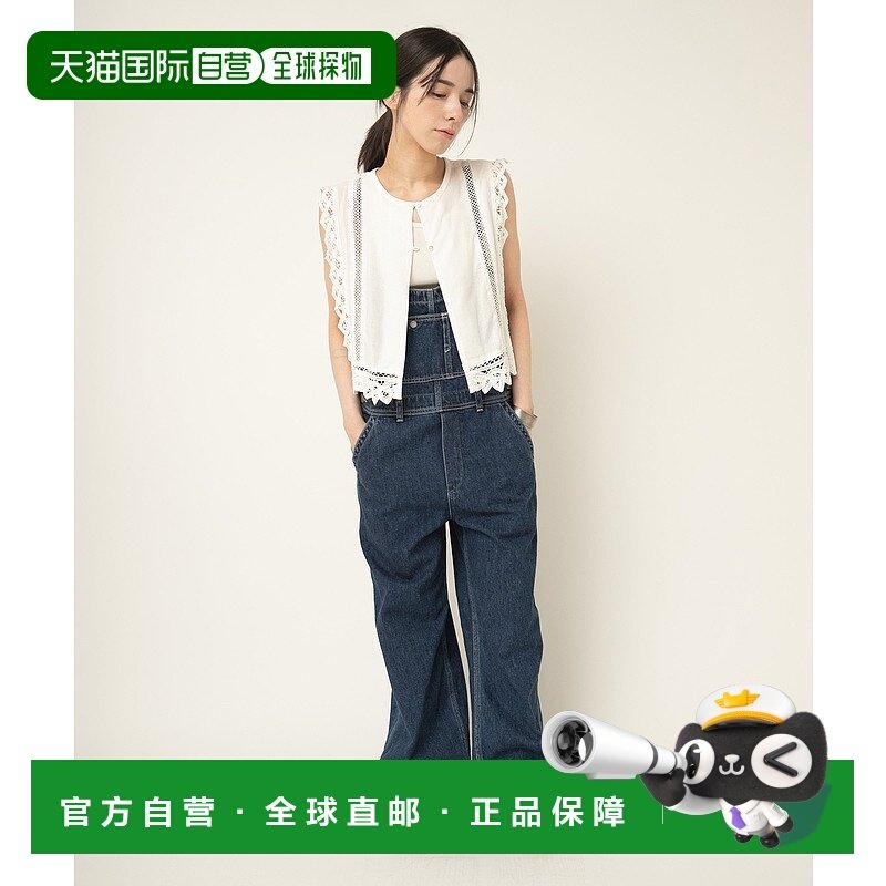 1h可退 日本直邮RNA-N 女士 细肩带牛仔背带裤 IO0745/o0745