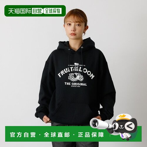 ABAHOUSE Fruits of the Loom 印花连帽卫衣 标志印花 连帽帽衫