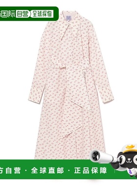 1h可退 日本直邮THIERRY COLSON ALCESTE花卉图案衬衫连衣裙新款