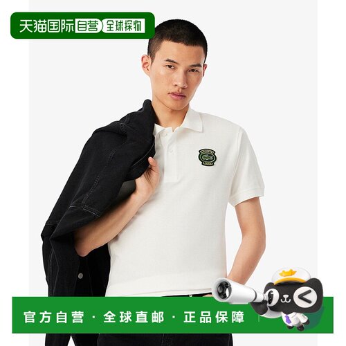 日本直邮Lacoste 巴黎徽章polo衫男装