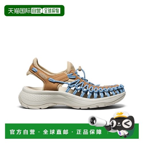 日潮跑腿keen科恩 女款溯溪凉鞋 Chipmunk/FadedDenim 22.5运动