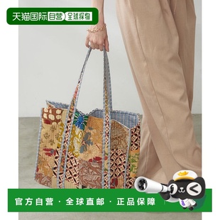 NI1463AW034392 日本直邮NICE 补丁拼接托特包 India系列 CLAUP