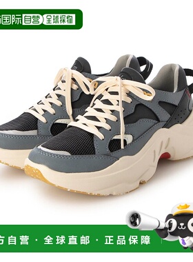 日本直邮 无品牌 女士厚底运动鞋 B/M01 Chug 海军蓝一脚蹬老爹鞋