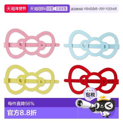 【日本直邮】Sanrio三丽鸥 Hello Kitty 彩色发夹（蝴蝶结）87003