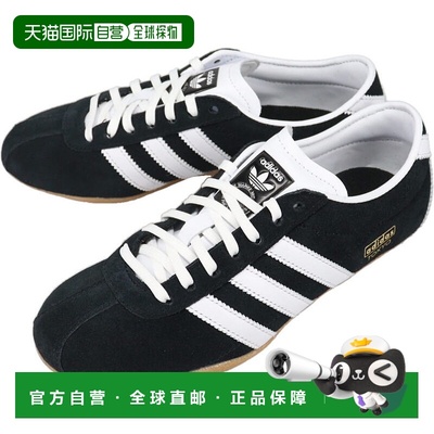 日本直邮阿迪达斯运动鞋东京女士 Tokyo W 核心黑 鞋类白色 口香