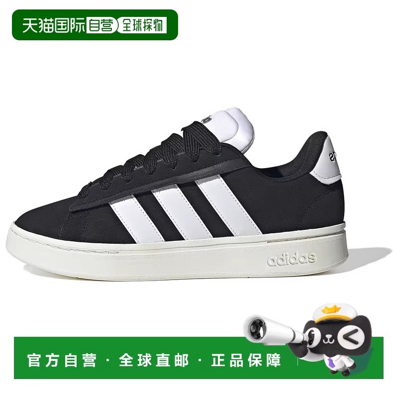 日本直邮adidas GRAND COURT ALPHA 舒适简约 防滑耐磨 低帮 板鞋
