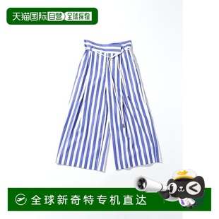 子 human 1h可退 woman M號(hào)褲 日本直郵官方授權(quán) 條紋褲
