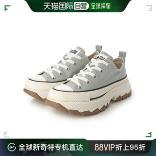 自营｜Converse匡威女士运动鞋 米色系带微标日常休闲