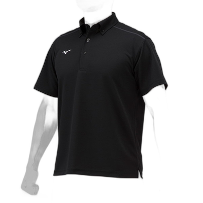 日本直邮MIZUNO Polo 衫 男女通用棒球 Polo 衫男式 12JCAP1309