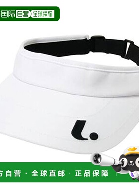 日本直邮LUCENT Tennis 女款遮阳帽白色橡胶调节型XLE1850女款