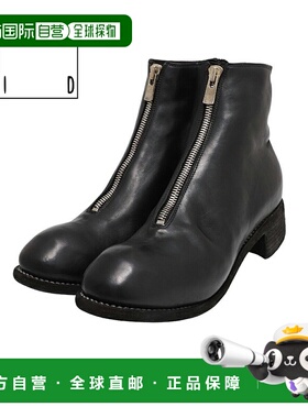 日本直邮GUIDI  PL1 前拉链靴 HORSE 全粒面  PL1-HORSE[RIP][BJB