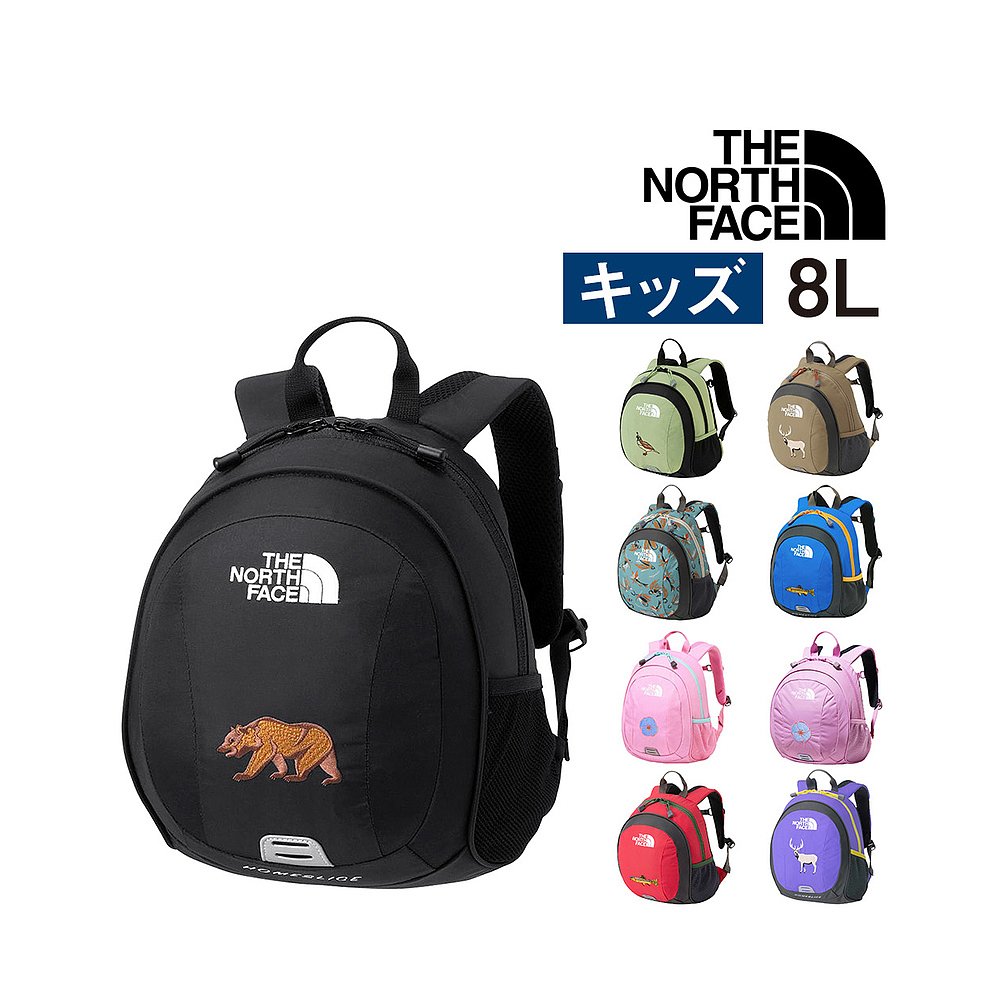 日本直邮The North Face 儿童背包 Homeslice 8L B5 NMJ72361 男