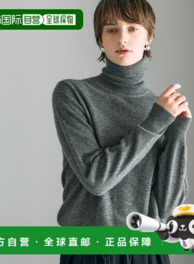 1h可退 日本直邮N.O.R.C 女装 全羊绒 高领针织衫 柔软保暖 68548