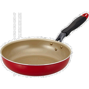 【日本直邮】evercook 平底锅26cm IH对应 红色EIFP26RD2