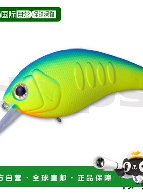 日本直邮Deps Lure Corrigan Magnum 450 35 哑光蓝色背面图表