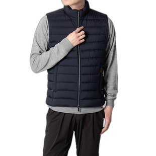 日本直邮MOORER 男士 背心 CALAF S3 暗蓝色