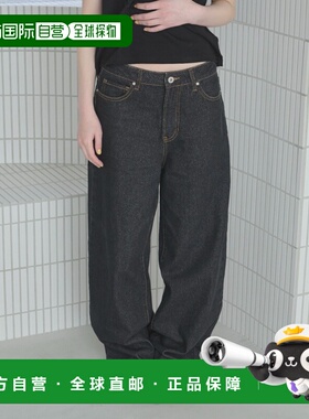 1h可退 日本直邮HAKU 女装低腰宽松牛仔裤/显瘦潮流设计 HAIZI252