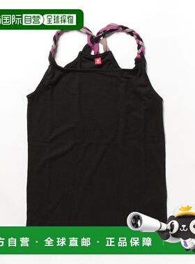 1h可退 日本直邮CAYHANE 女士三色编织带交叉背带背心 CAS3108