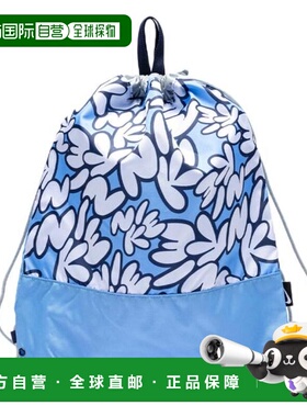 日本直邮Nike 印花基础抽绳水泳袋 10L [1994034 - 006] 蓝色