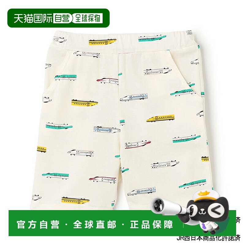 日本直邮Petit Main 全身印花短裤