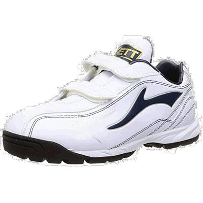 【日本直邮】Zett捷多RankettDX2棒球鞋白/藏青 19.0cm BSR8206J