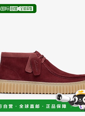 日本直邮Clarks Torhill Hi（酒色麂皮）