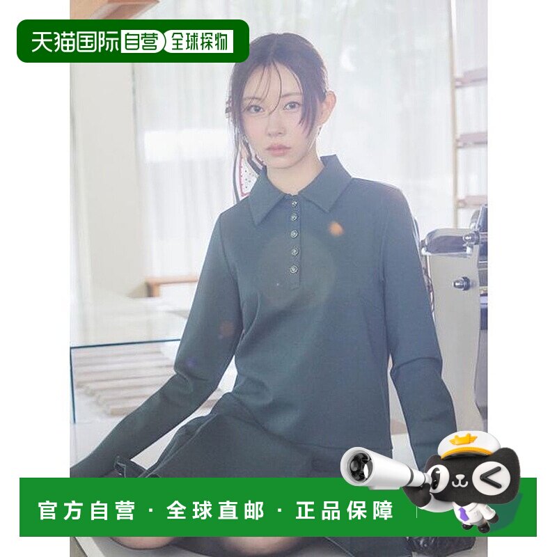 日本直邮SNIDEL 带领结百褶剪裁迷你连衣裙[裙子] SN1728EW045358