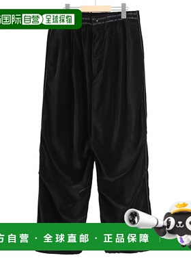 1h可退 日本直邮ESSAY 男士丝绒侧边条纹休闲裤 ES19P02B新款卫裤