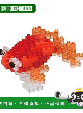【日本直邮】Kawada积木龙睛红色NBC225小颗粒拼插动物玩具模型