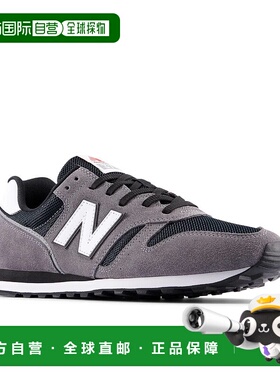 日本直邮New Balance 男士跑步鞋脚宽：D深灰色/黑色ML373XE2