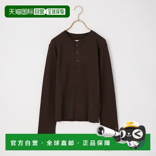 日本直邮FAITH MILLS 女装 纯棉亨利领打底衫 FAI【付后1h可退】