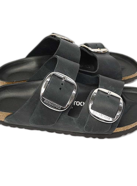 日本直邮birkenstock 通用 休闲鞋男款厚底沙滩支撑凉鞋金属