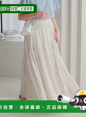 日本直邮KOBE LETTUCE 圆褶可转换长款裙子 [M3672 KO5653EW25653