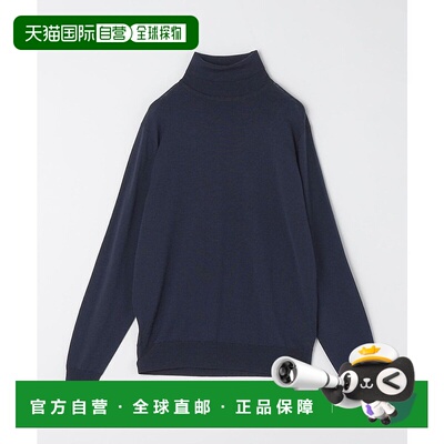 日本直邮SHIPS JOHN SMEDLEY Levine长袖高领针织衫 [SH8611EM034