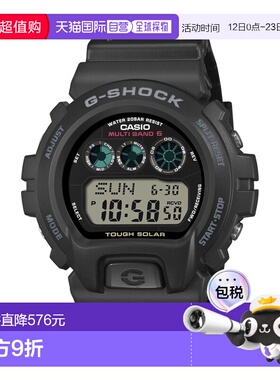 日本直邮G-SHOCK GW-6900U-1JF 20 ATM 防水黑色 GW-6900U-1JF