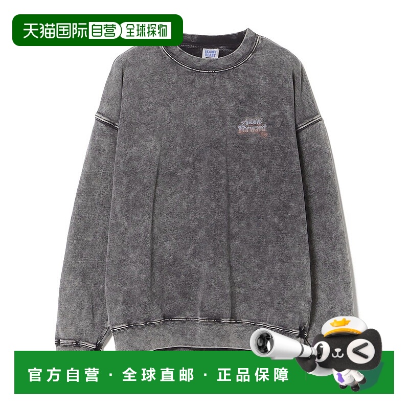 1h可退 日本直邮BEAMS HEART 男士鹰图案复古宽松卫衣 4213012663