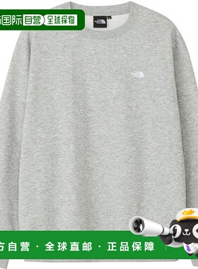 日本直邮THE NORTH FACE 小标磨砂针织圆领卫衣 NT62532 卫衣北面