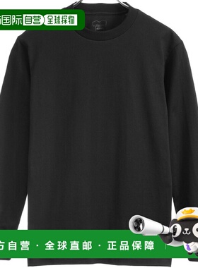 日本直邮Hanes SHIRO（白色）和 KURO（黑色）长袖T恤（HM4-A201