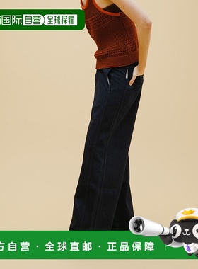 日本直邮LAATO 女士宽松直筒牛仔裤 WB4624N003直筒裤