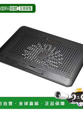 【日本直邮】Sanwa山业 笔电用冷却垫TK-CLN28U黑色 15.6型宽