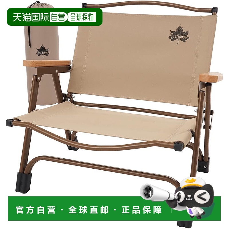 【日本直邮】LOGOS Tradcanvas Assem 便携式椅子 73311006折叠椅