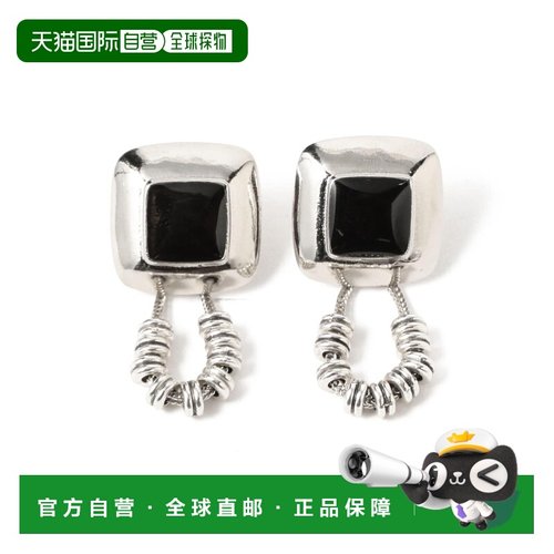 日本直邮TOGA TOO 女士 合金材质 圆环串珠耳钉 设计感耳饰 61423