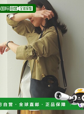 日本直邮TOPKAPI 迷你肩带纯色托特包 [TO002AW08118] 灰色斜挎包