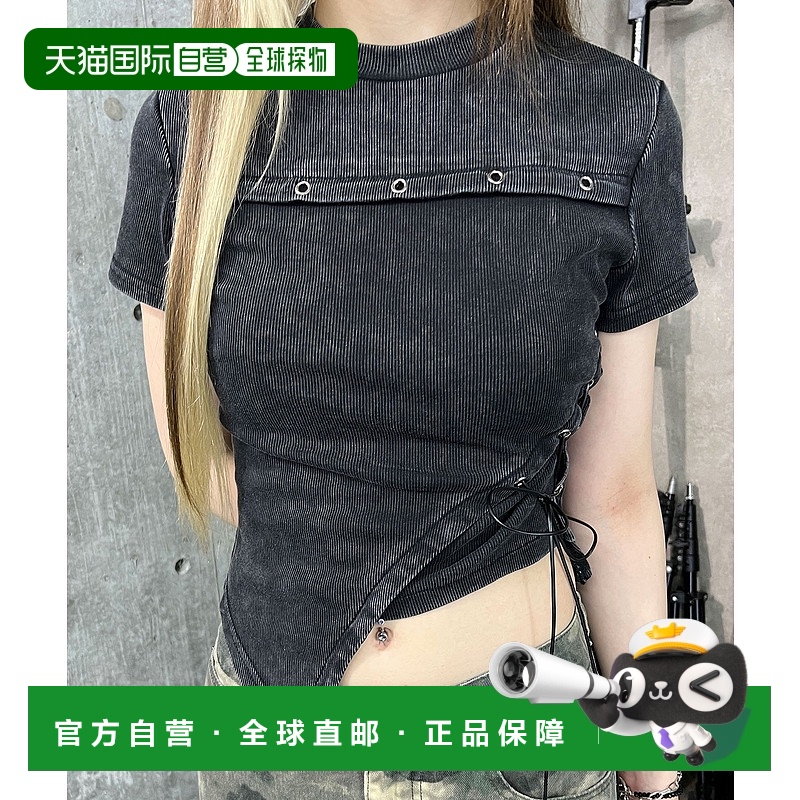 1h可退 日本直邮Figments 女士 棉质宽松短袖T恤 FG25SS274