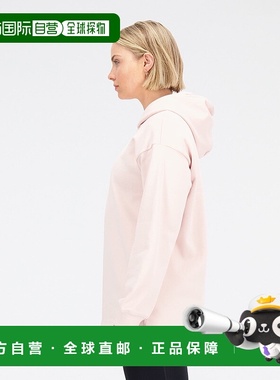 日本直邮New Balance NB Athletics Linear 女士运动休闲连帽卫衣