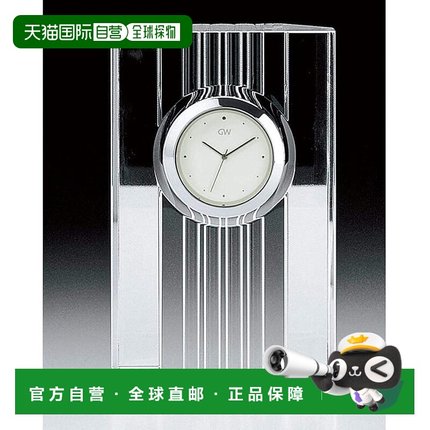 【日本直邮】Narumi鸣海 玻璃时钟 绳钟 透明15cm GW1000-11204