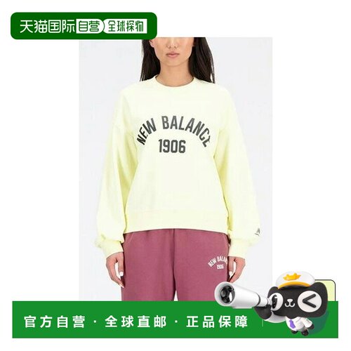 日本直邮New Balance Essentials Varsity Fleece Crew 柔软舒适