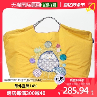 ball&chain 刺绣手提包肩轻量刺绣 环保袋购物袋 日本直邮 SAN