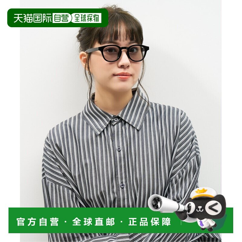 1h可退 日本直邮Zoff 佐芙 男士女士通用紫外线防护圆形框太阳镜